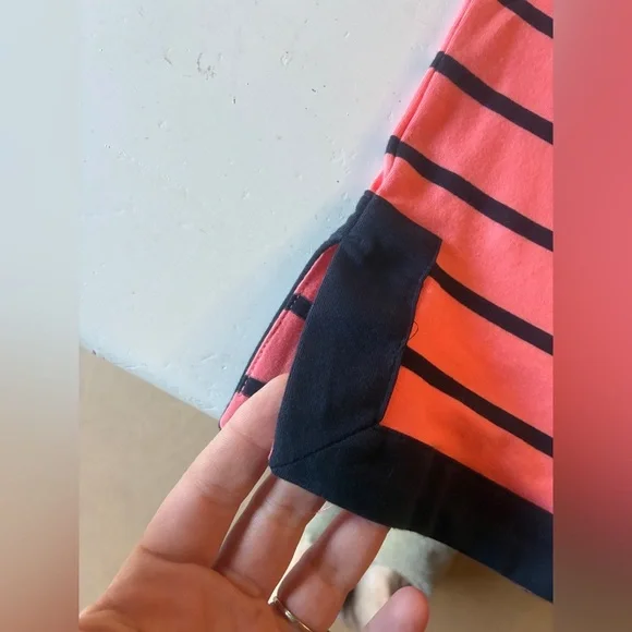 Nautica Women's Breton Sleeveless V-Neck Stretch Cotton Polo Dress, Size Medium - Picture 11 of 16